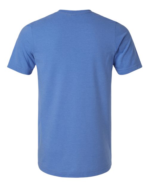 Tultex Combed CVC T-Shirt 602CVC Heather Columbia Blue