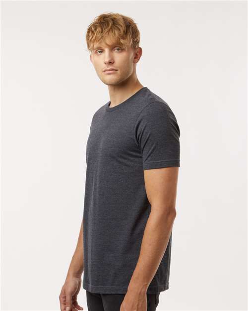 Tultex Combed CVC T-Shirt 602CVC Heather Dark Grey