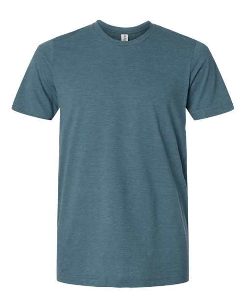 Tultex Combed CVC T-Shirt 602CVC Heather Deep Teal