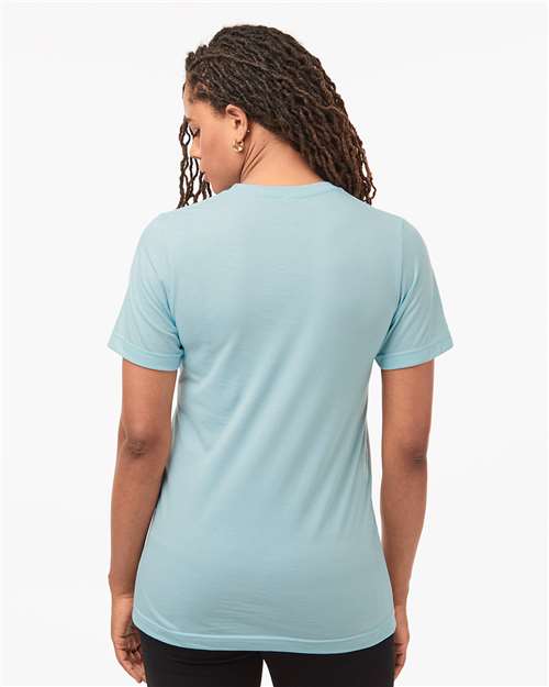 Tultex Combed CVC T-Shirt 602CVC Heather Ice Blue
