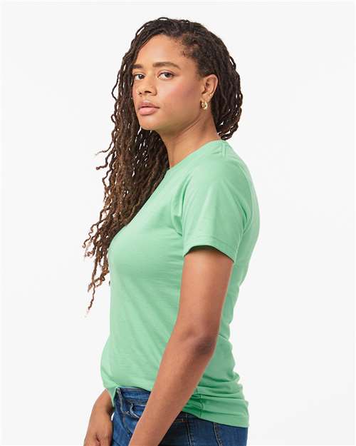 Tultex Combed CVC T-Shirt 602CVC Heather Light Mint