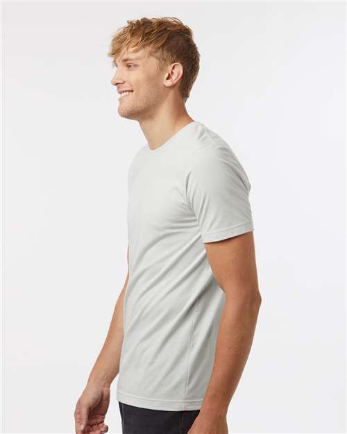 Tultex Combed CVC T-Shirt 602CVC Heather Light Silver