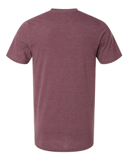 Tultex Combed CVC T-Shirt 602CVC Heather Maroon