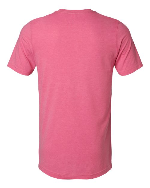 Tultex Combed CVC T-Shirt 602CVC Heather Charity Pink
