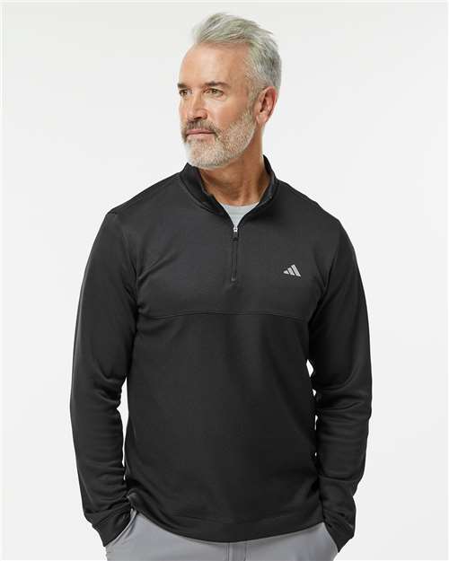 Custom Embroidered Adidas Ultimate365 Textured Quarter-Zip Pullover A2001