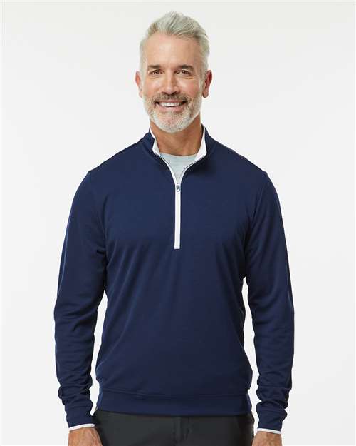 Custom Embroidered Adidas Lightweight Quarter-Zip Pullover A2002