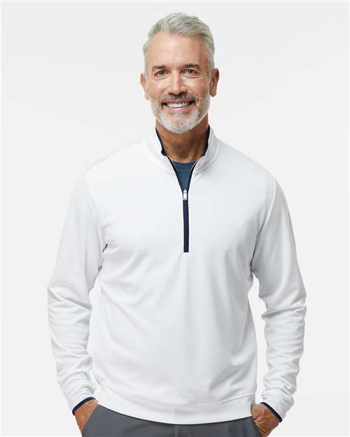 Custom Embroidered Adidas Lightweight Quarter-Zip Pullover A2002