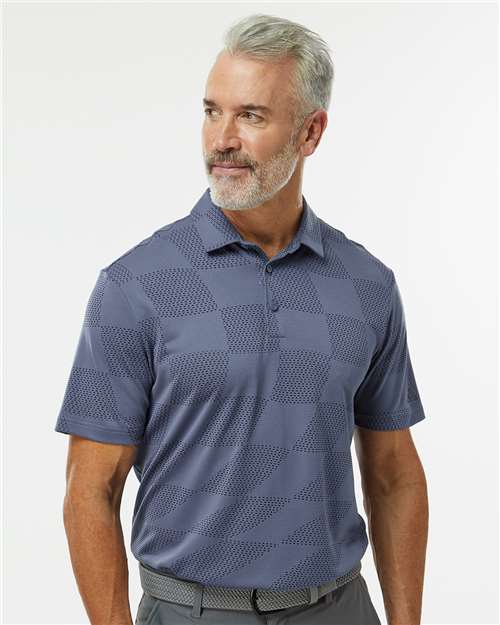 Custom Embroidered Adidas Ultimate365 Textured Polo A2004