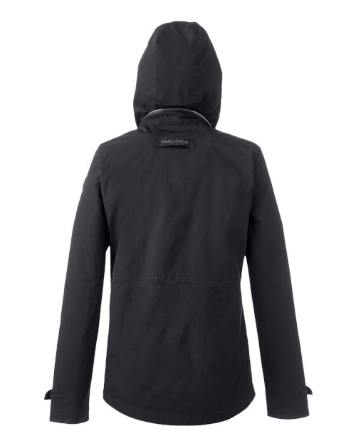Nautica Women's Voyage Hooded Rain Jacket N17183