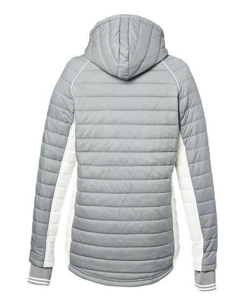 Nautica Women's Nautical Mile Hooded Puffer Jacket N17187