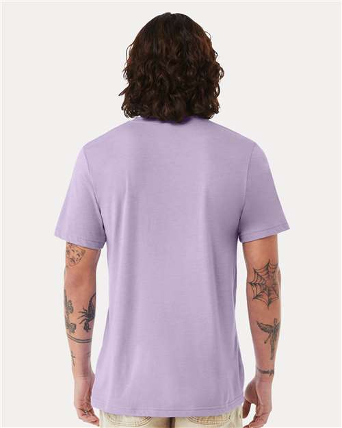 BELLA + CANVAS Triblend Tee 3413 Dark Lavender Triblend