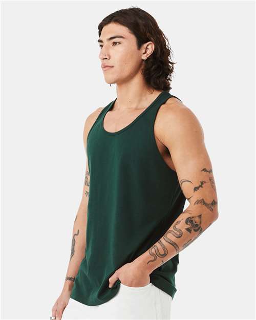 BELLA + CANVAS Jersey Tank 3480 Forest