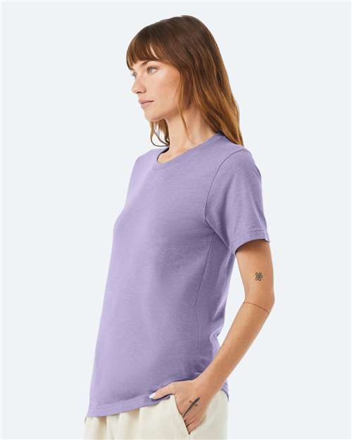 BELLA + CANVAS CVC Jersey Tee 3001CVC Heather Dark Lavender
