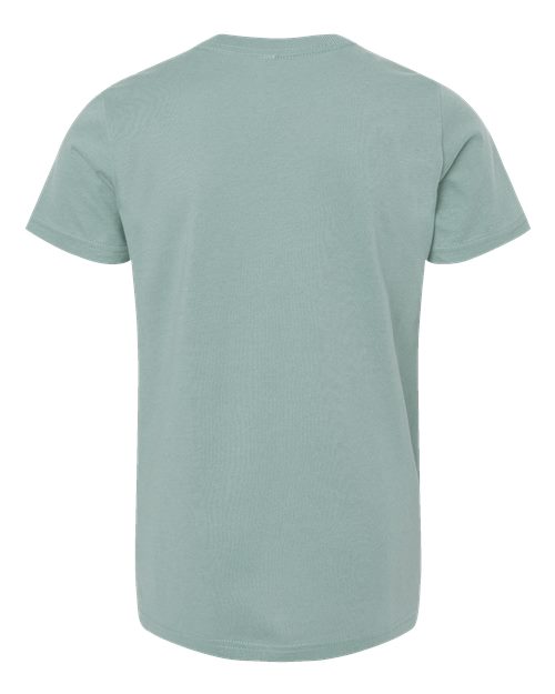 BELLA + CANVAS Youth Jersey Tee 3001Y Dusty Blue