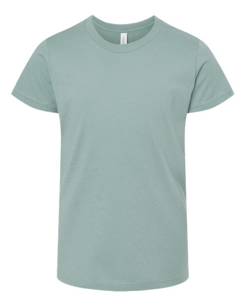 BELLA + CANVAS Youth Jersey Tee 3001Y Dusty Blue