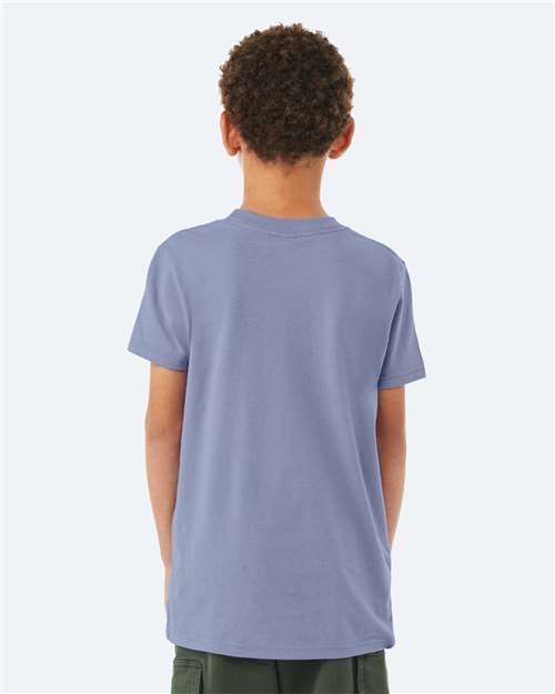 BELLA + CANVAS Youth Jersey Tee 3001Y Lavender Blue