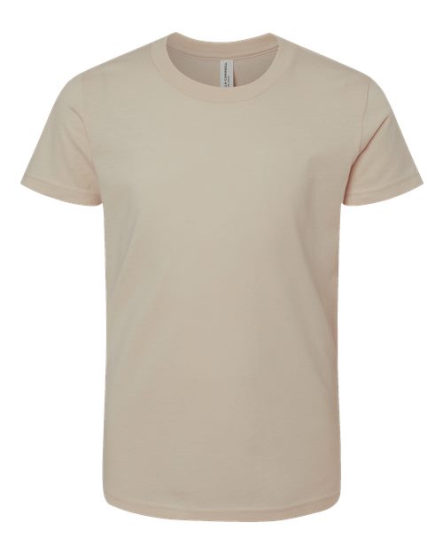 BELLA + CANVAS Youth Jersey Tee 3001Y Tan