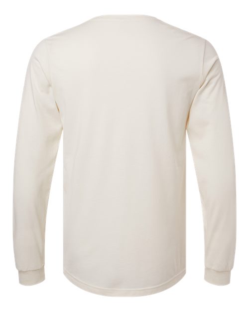 BELLA + CANVAS Heather CVC Long Sleeve Tee 3501CVC Heather Natural