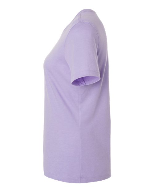 BELLA + CANVAS Women’s Relaxed Fit Heather CVC Tee 6400CVC Heather Dark Lavender