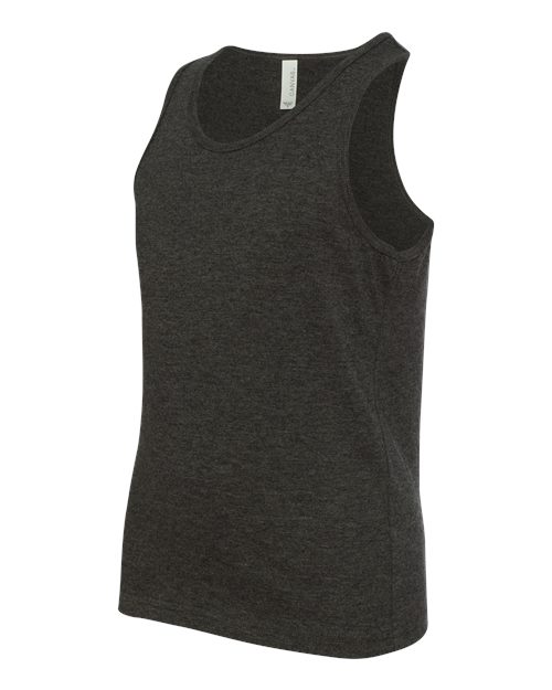 BELLA + CANVAS Youth Heather CVC Tank 3480YCVC