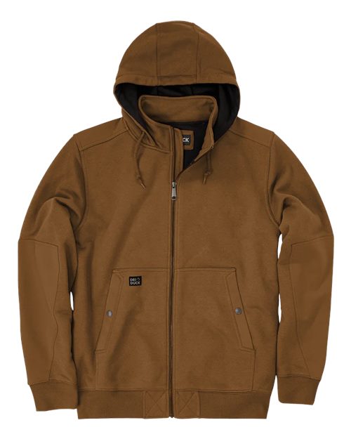 Custom EmbroideredDRI DUCK Men's Mission Fleece Pro Full-Zip Jacket 12216 Saddle