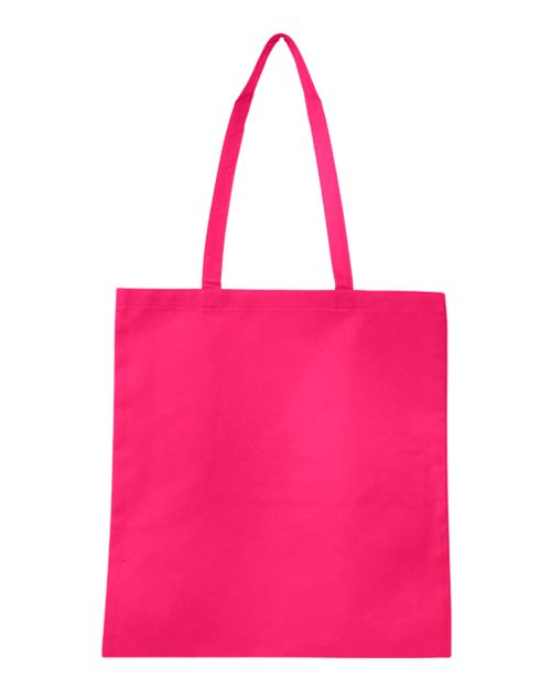 Q-Tees Non-Woven Tote Bag Q126300 Custom Embroidered Business Logo