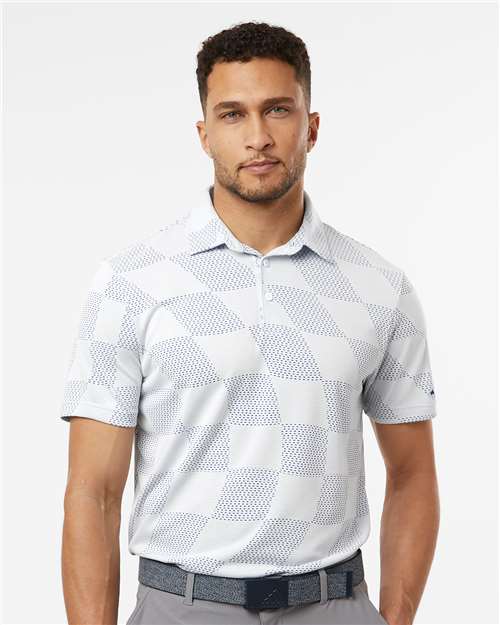 Custom Embroidered Adidas Ultimate365 Textured Polo A2004