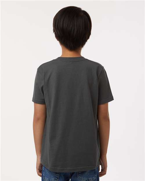 Tultex Youth Fine Jersey T-Shirt 235 Charcoal