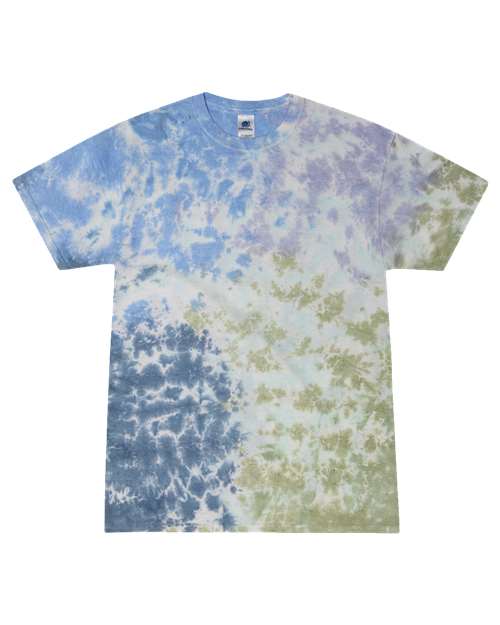 Colortone Youth Multi-Color Tie-Dyed T-Shirt 1000Y Ferris Wheel