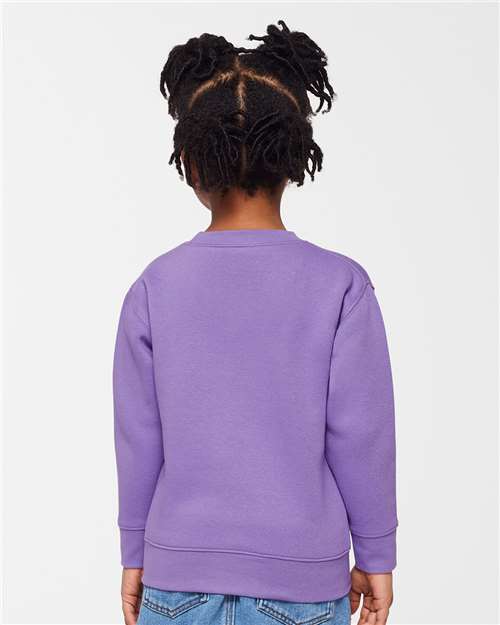 Rabbit Skins Toddler Fleece Crewneck Sweatshirt 3317