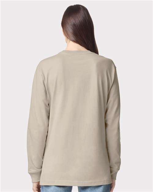 American Apparel Super Heavyweight Long Sleeve Pocket Tee 9410