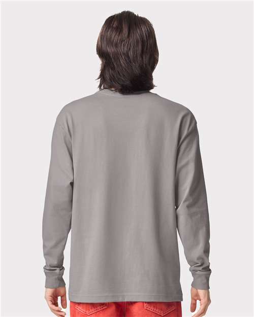 American Apparel Super Heavyweight Long Sleeve Pocket Tee 9410
