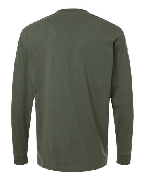 American Apparel Super Heavyweight Long Sleeve Pocket Tee 9410