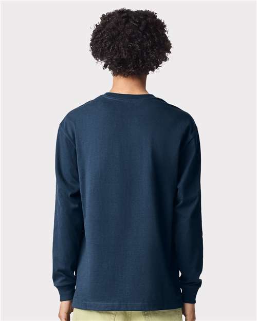 American Apparel Super Heavyweight Long Sleeve Pocket Tee 9410