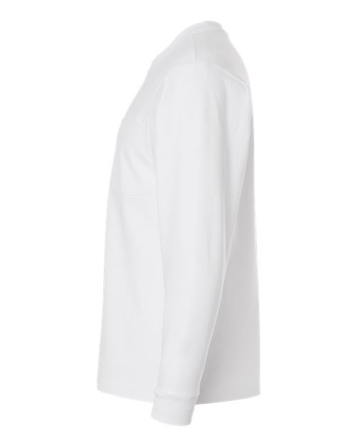 American Apparel Super Heavyweight Long Sleeve Pocket Tee 9410