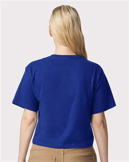 American Apparel Women's Fine Jersey Boxy Tee 102