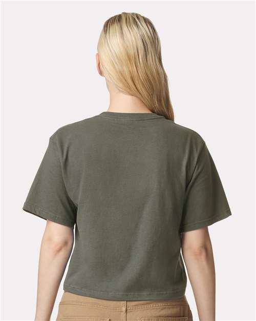 American Apparel Women's Fine Jersey Boxy Tee 102