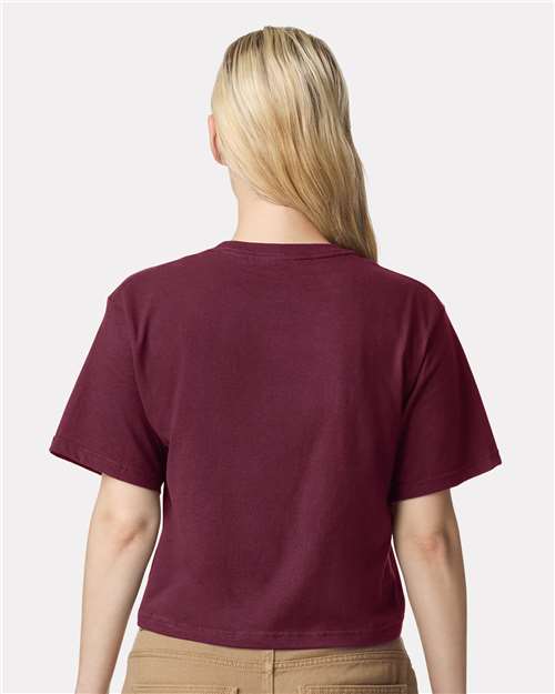American Apparel Women's Fine Jersey Boxy Tee 102