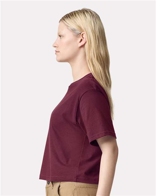 American Apparel Women's Fine Jersey Boxy Tee 102
