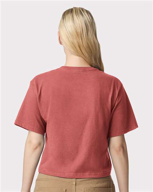 American Apparel Women's Fine Jersey Boxy Tee 102