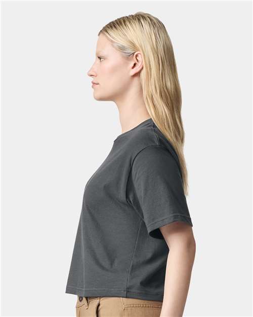 American Apparel Women's Fine Jersey Boxy Tee 102