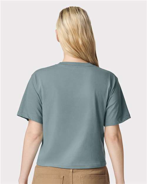 American Apparel Women's Fine Jersey Boxy Tee 102