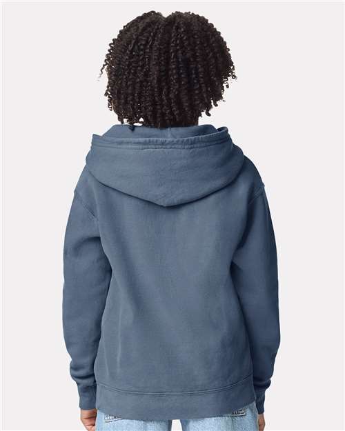 Comfort Colors Garment-Dyed Youth Lightweight Fleece Hooded Sweatshirt 1467Y