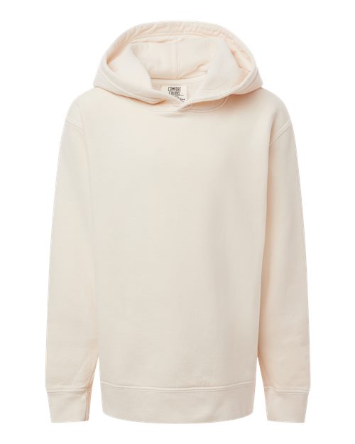 Comfort Colors Garment-Dyed Youth Lightweight Fleece Hooded Sweatshirt 1467Y