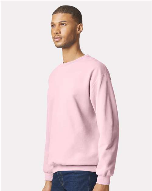 Gildan Softstyle® Midweight Crewneck Sweatshirt SF000 Light Pink