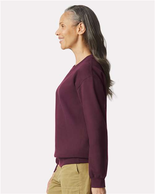 Gildan Softstyle® Midweight Crewneck Sweatshirt SF000 Maroon