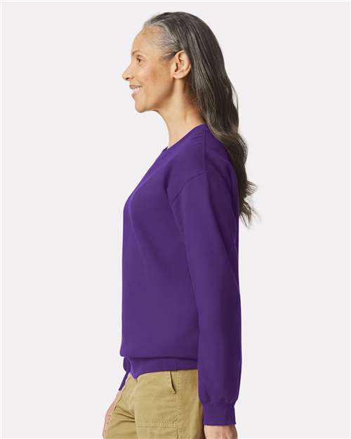 Gildan Softstyle® Midweight Crewneck Sweatshirt SF000 Purple