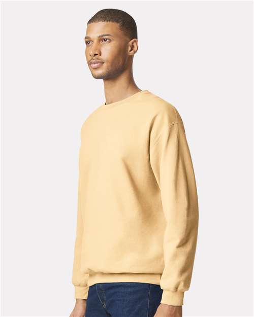 Gildan Softstyle® Midweight Crewneck Sweatshirt SF000 Yellow Haze