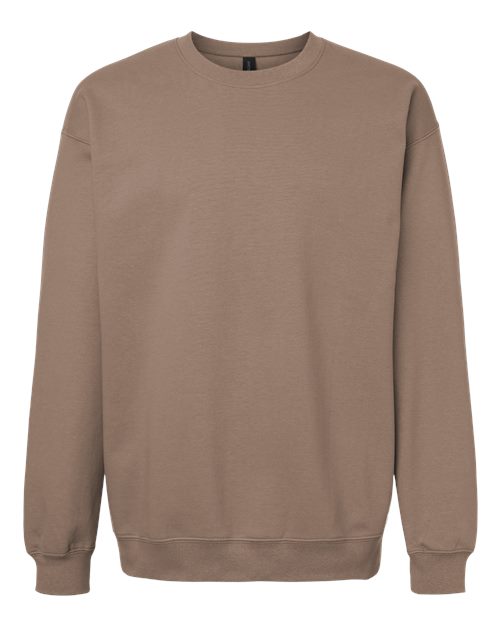 Gildan Softstyle® Midweight Crewneck Sweatshirt SF000 Brown Savana