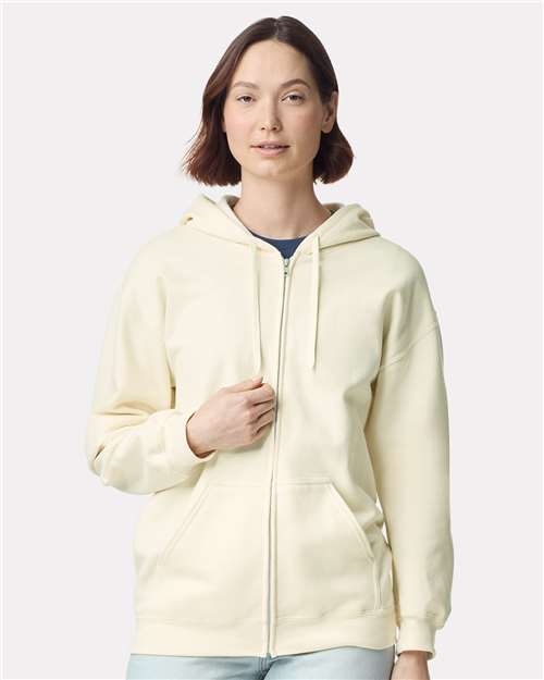 Custom Embroidered Gildan Softstyle® Full-Zip Hooded Sweatshirt SF600